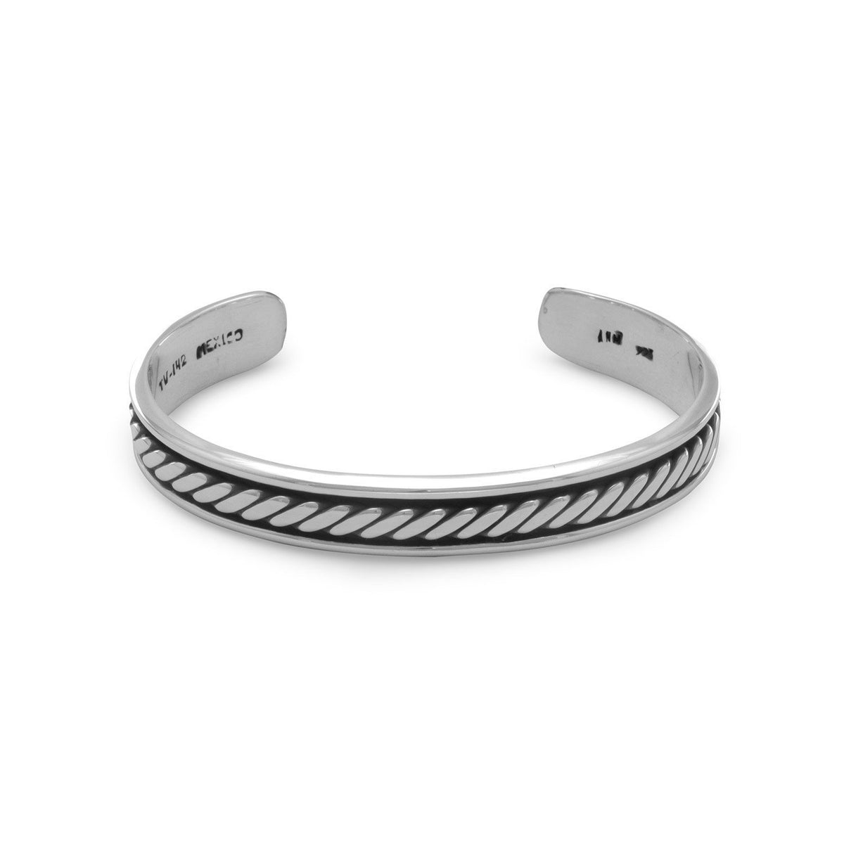 ヴィンテージ！Silver Rope Wavy Cuff ブレスレット ヴィンテージ！Silver Rope Wavy Cuff ブレスレット