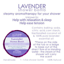 Load image into Gallery viewer, Shower Bomb - Lavender