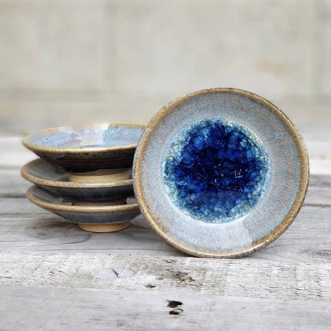 Geode Glass Bowl  - Cascade