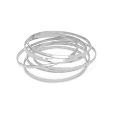 Load image into Gallery viewer, 7 8&quot; Flat Bangles