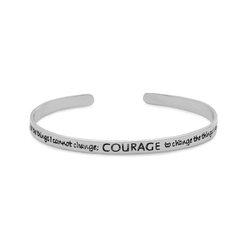 Serenity Prayer Cuff Bracelet