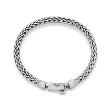 Load image into Gallery viewer, Oxidized Woven Bali Bracelet