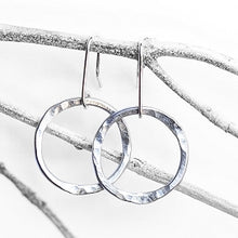Load image into Gallery viewer, Ring of Ice Earrings