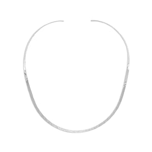 Hammered Open Back Collar