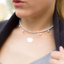 Load image into Gallery viewer, 15&quot;+2&quot; Extension White Cultured Freshwater Pearl Necklace