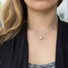 Load image into Gallery viewer, 16&quot; + 2&quot; Floating Cultured Freshwater Pearl Necklace