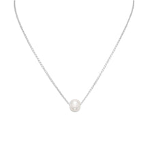 Load image into Gallery viewer, 16&quot; + 2&quot; Floating Cultured Freshwater Pearl Necklace