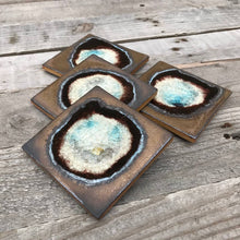 Load image into Gallery viewer, Geode Crackle Coaster - Bronze