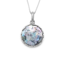 Load image into Gallery viewer, 18&quot; Small Round Ancient Glass Necklace