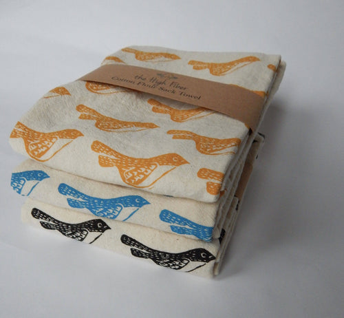 Little Birds Kitchen Towel, Tea Towel