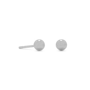 4mm Ball Stud Earrings