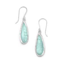 Load image into Gallery viewer, Ancient Roman Glass Pear Drop Earrings