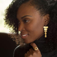 Load image into Gallery viewer, Shine On Gold Vermeil Sunburst Ring