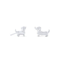Load image into Gallery viewer, Cute Shiny Dachshund Stud Earrings