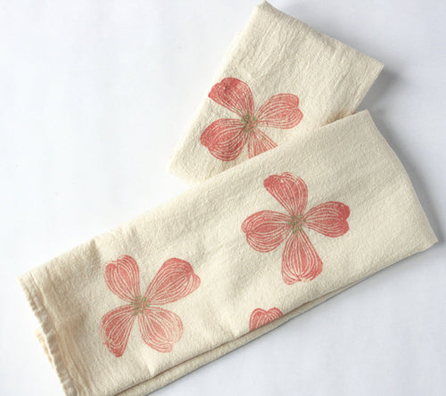 Dogwood Kitchen Towel, Tea Towel