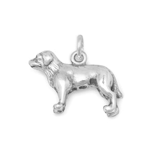 Standing Labrador Dog Charm