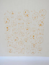 Load image into Gallery viewer, Cats Kitchen Towel, Tea Towel -Black