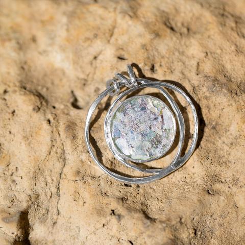 Ancient Roman Glass Pendant