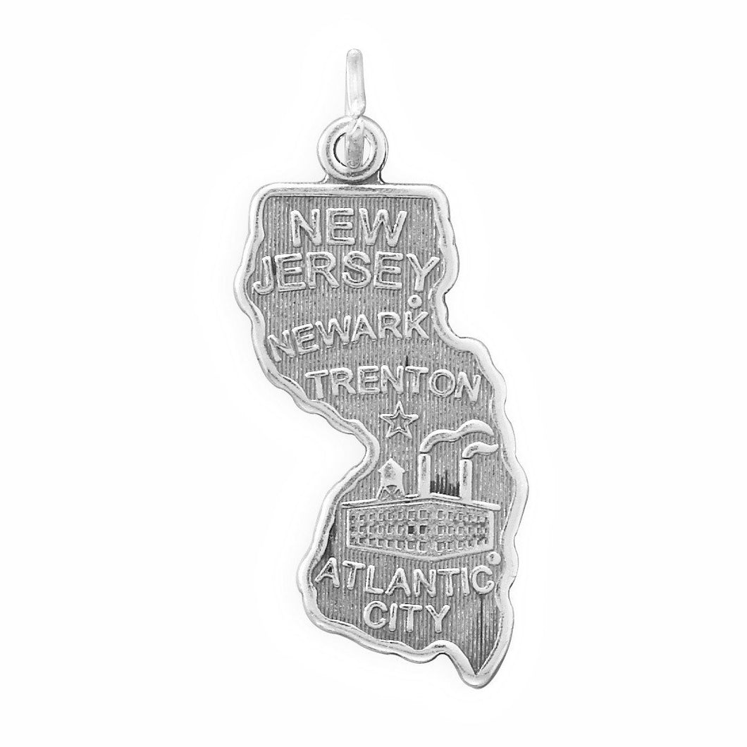 New Jersey State Charm