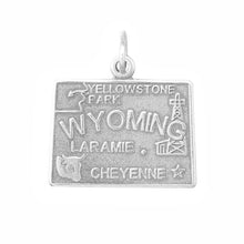 Load image into Gallery viewer, Wyoming State Charm