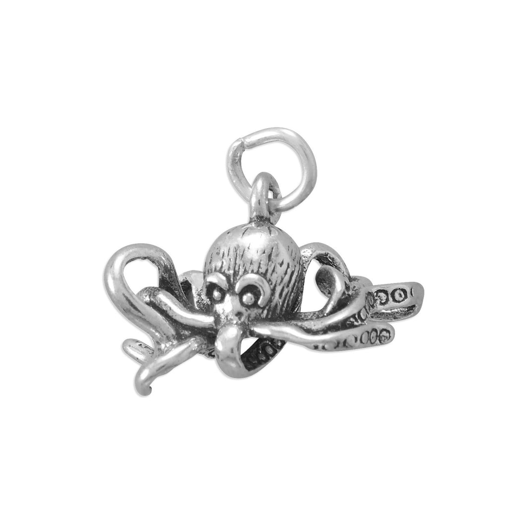 Magnificent Octopus Charm