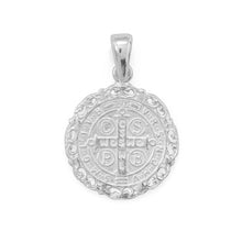 Load image into Gallery viewer, Reversible Saint Benedict Pendant