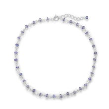Load image into Gallery viewer, Lavender Love! Tanzanite Anklet