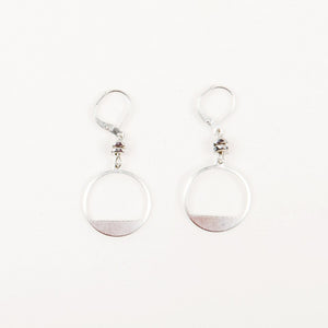 Cut Out Circle Earrings