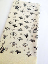 Load image into Gallery viewer, Bees Kitchen Towel, Tea Towel