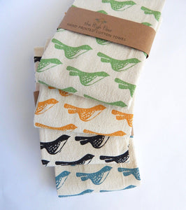 Little Birds Kitchen Towel, Tea Towel