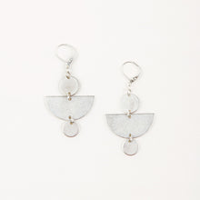 Load image into Gallery viewer, Half Moon &amp; Disc Earrings