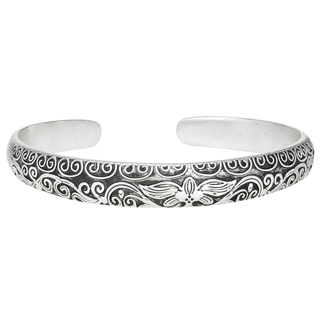 Thin Lotus Cuff