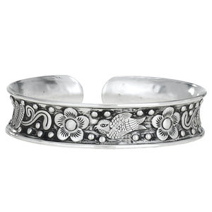 Floral Bird Cuff