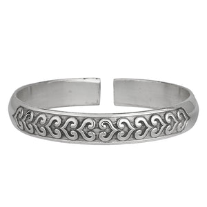 Row of Hearts Cuff