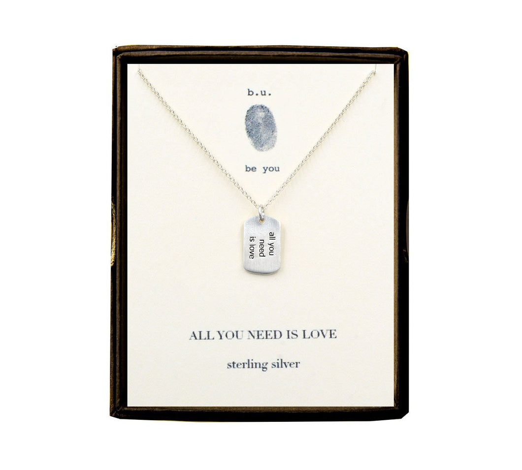 All You Need is Love Necklace