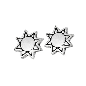 Sunny Day Sterling Stud Earrings
