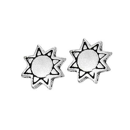 Sunny Day Sterling Stud Earrings
