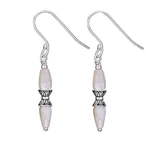 Mother of Pearl Drop Vintage Style Earring
