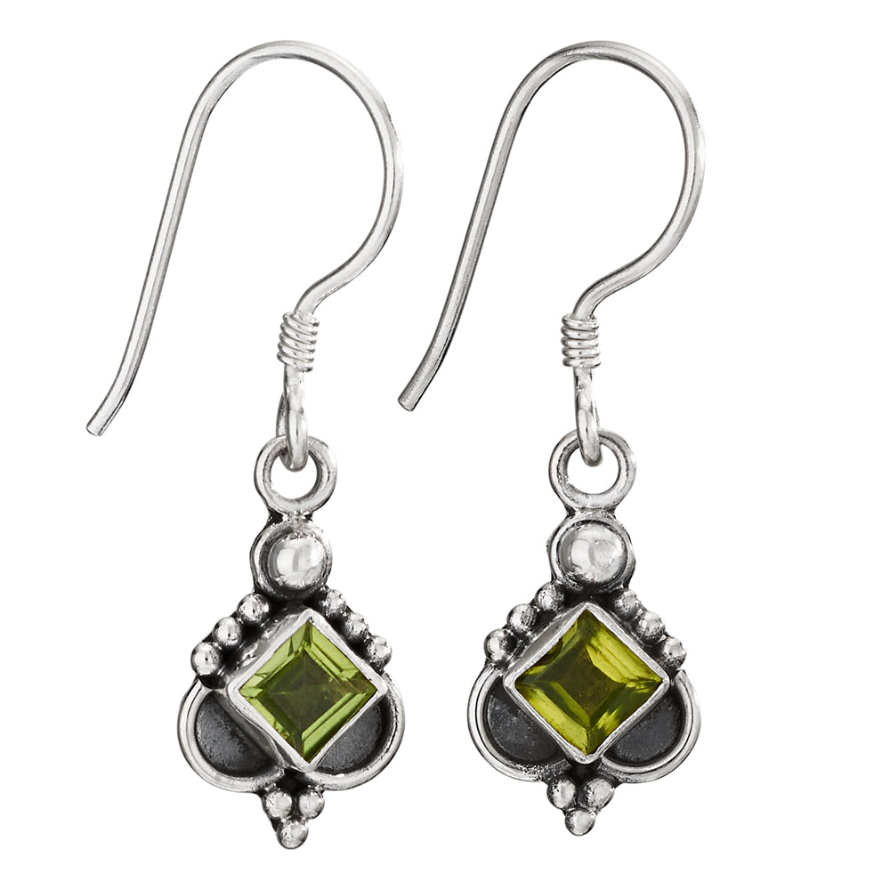 Peridot Dangle Earrings