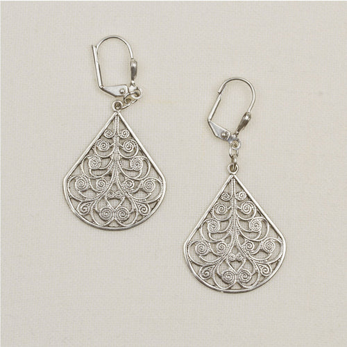 Filigree Drop Earrings