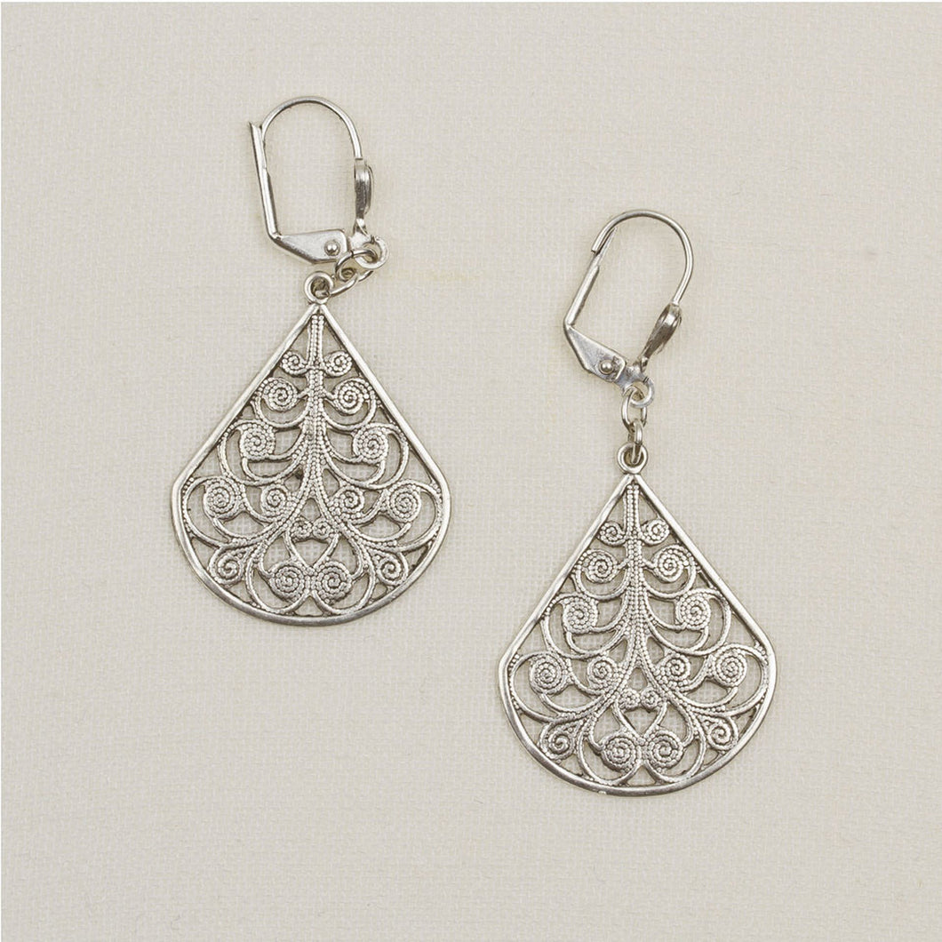 Filigree Drop Earrings