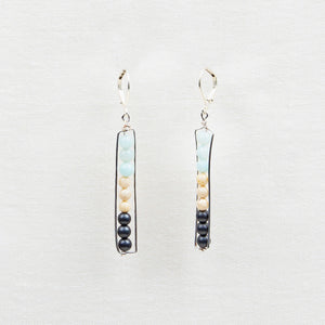 Stone Stack Earrings