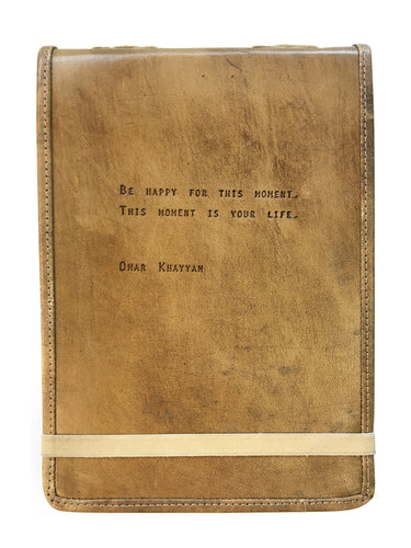 Be Happy For This Moment - Large Journal