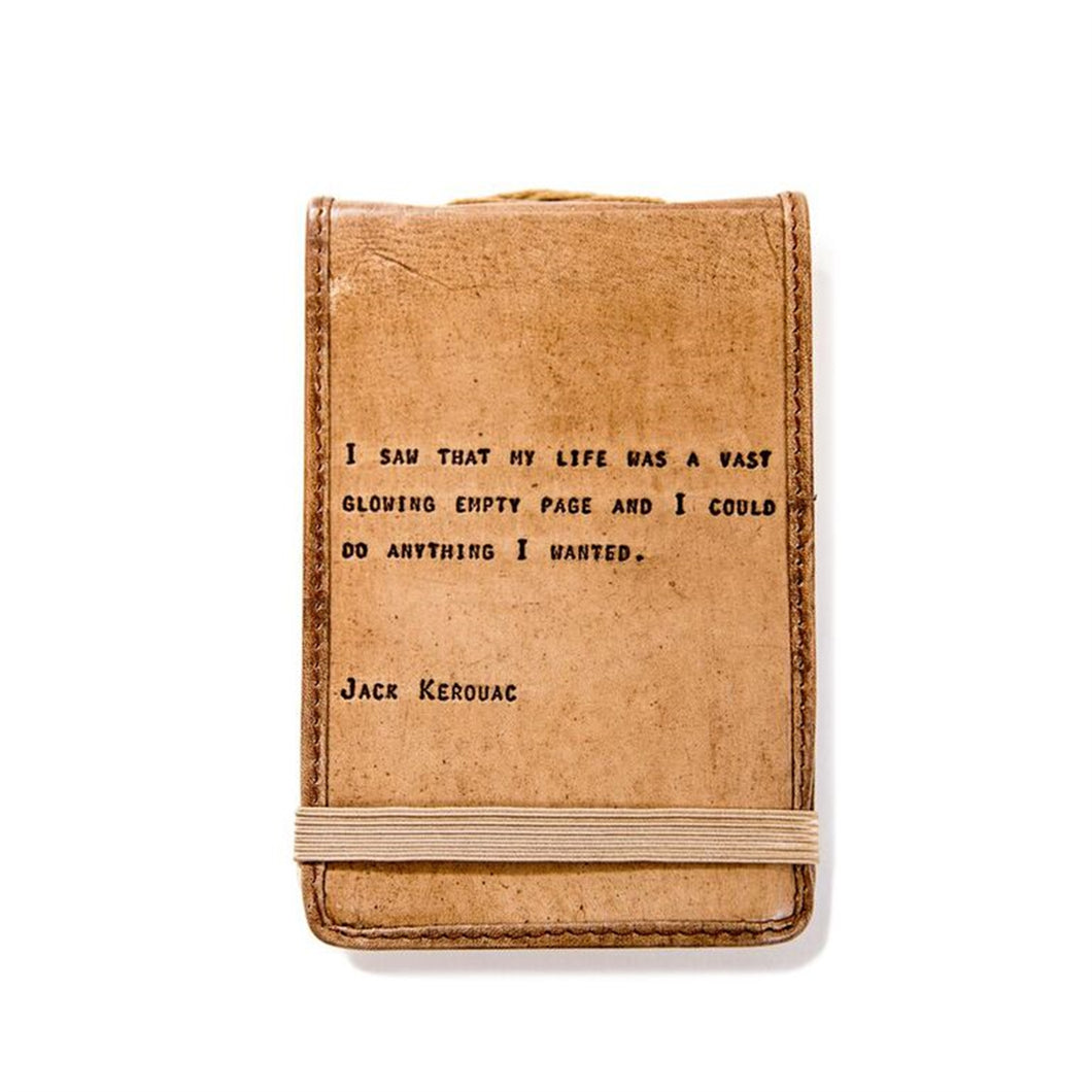 Leather Journal -Kerouac