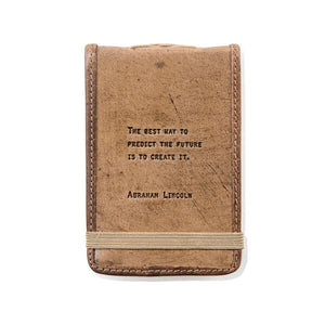 Leather Journal -Lincoln