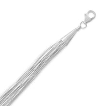 Load image into Gallery viewer, 20 Strand Liquid Silver
