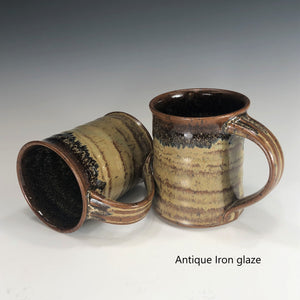 Hand Thrown Pottery Mug - Multiple Glazes
