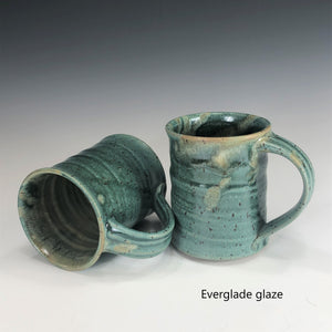 Hand Thrown Pottery Mug - Multiple Glazes