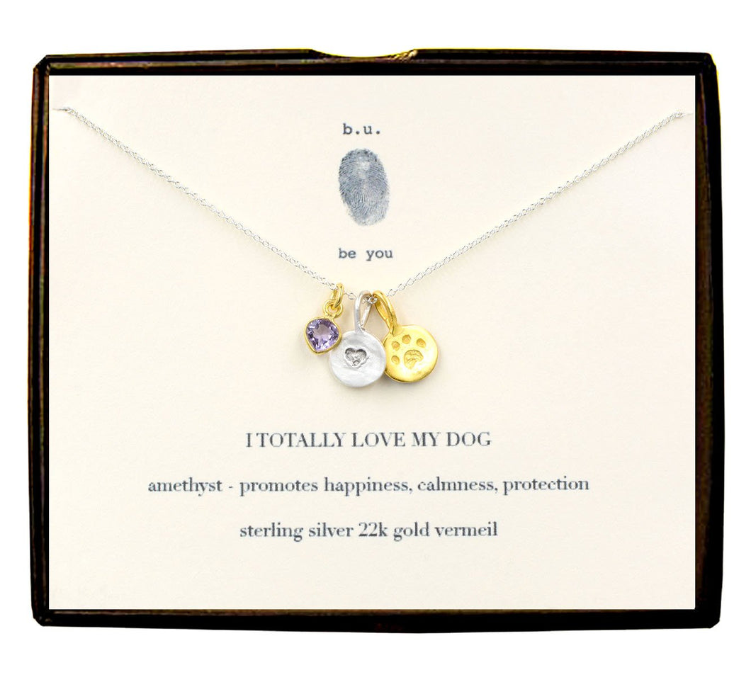 I love my dog necklace online