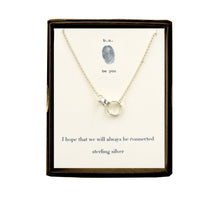 Load image into Gallery viewer, I Hope We Will Always Stay Connected Necklace